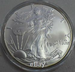 10 2004 American Silver Eagles Brilliant Uncirculated Half Roll 1 Ounce Oz ASE