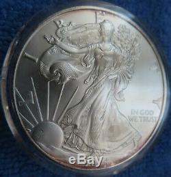 10 2004 American Silver Eagles Brilliant Uncirculated Half Roll 1 Ounce Oz ASE