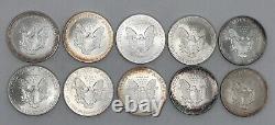 10 American Silver Eagle's. 2000. #6