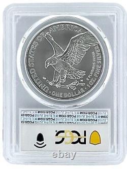 10 x 2024 1oz Silver American Eagle PCGS MS70 First Strike 1st Label withRed Case