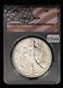 1985 1 oz Silver American Eagle Daniel Carr Overstruck ANACS MS 69 X5406