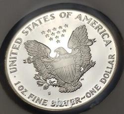 (1986-1988-s) Silver Eagles $1 Pf 69 Ultra Cameo (ngc Graded 3 Coin Set)