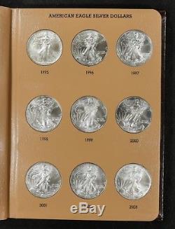 1986 2018 American Eagle Silver Dollar Complete Set Brilliant White Gem Coins