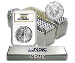 1986 2019 Complete 34 Coin American Silver Eagle Set Ngc Ms 69