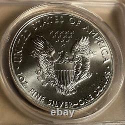 1986 & 2020 American Silver Eagle 2 Coin Legacy Set ANACS MS69