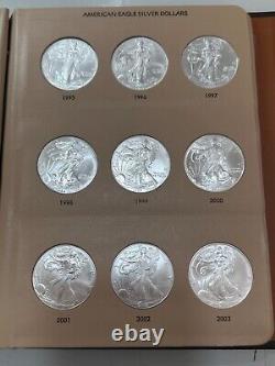 1986 2023 Complete (39) Coin American Silver Eagle Set