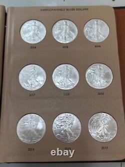 1986 2023 Complete (39) Coin American Silver Eagle Set