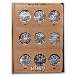 1986-2024 40-Coin American Silver Eagle Set BU (Dansco Album)