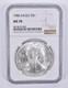 1986 American Silver Eagle MS70 NGC Brown Label
