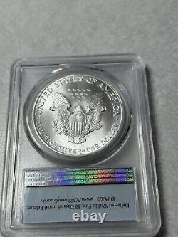 1986 American silver eagle first strike PCGS MS 70