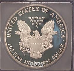 1986-S PR70 DCAM ICG Certified American Silver Eagle Dollar Deep Cameo Proof