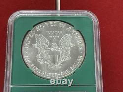 1986 US 1 toz 999 silver American eagle NGC MS69 mint sealed box 4515202-027