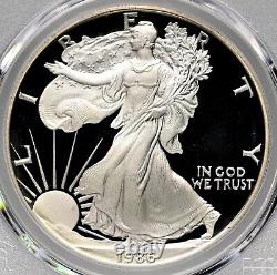 1986-s $1 Proof American Silver Eagle Pcgs Pr69 Dcam #48966926 Exact Coin Shown