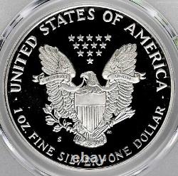 1986-s $1 Proof American Silver Eagle Pcgs Pr69 Dcam #48966926 Exact Coin Shown