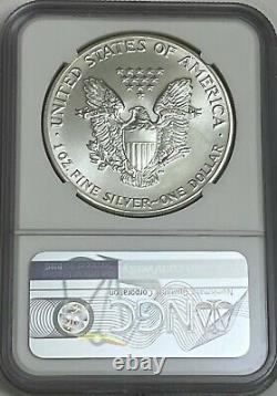 1986 (s) Ngc Ms70 $1 Silver Eagle 1 Oz Struck At San Francisco First Year Issue