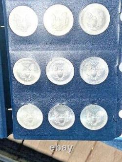 1986 thru 2021 American Silver Eagles/ 36 Coin Complete Collection / GEM BU's