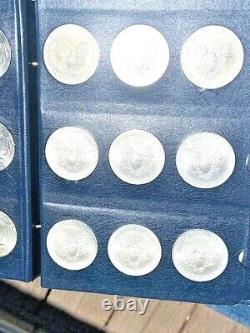 1986 thru 2021 American Silver Eagles/ 36 Coin Complete Collection / GEM BU's