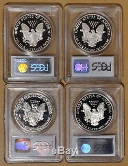 1986 to 2005 Proof American Eagle Silver Dollar Set PCGS PR69DCAM