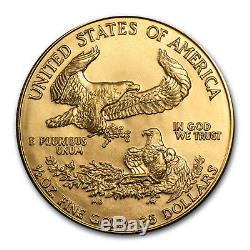 1987 1/2 oz Gold American Eagle BU (MCMLXXXVII) SKU #4717