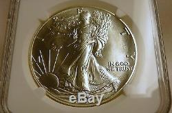 1987 1 oz Silver American Eagle MS-70 NGC FREE SHIPPING