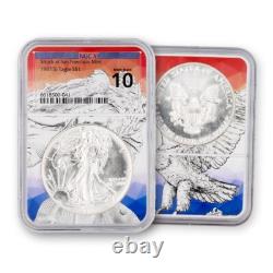 1987 Silver American Eagle -S Mint $1 NGC X 10 LOW POP Private Label