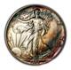 1988 1 oz Silver American Eagle PQ Rainbow Toning BU SKU-E3425