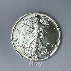 1989 1994 1998 1999 Set of 4 American Eagle 1 Troy oz Fine Silver $1 Dollar