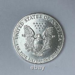 1989 1994 1998 1999 Set of 4 American Eagle 1 Troy oz Fine Silver $1 Dollar