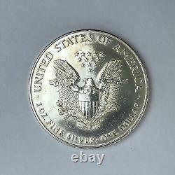 1989 1994 1998 1999 Set of 4 American Eagle 1 Troy oz Fine Silver $1 Dollar