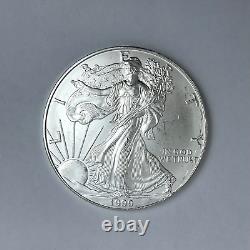 1989 1994 1998 1999 Set of 4 American Eagle 1 Troy oz Fine Silver $1 Dollar