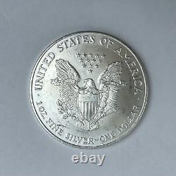 1989 1994 1998 1999 Set of 4 American Eagle 1 Troy oz Fine Silver $1 Dollar