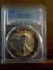 1990 MS68 American Silver Eagle Pcgs Graded Crescent Toned