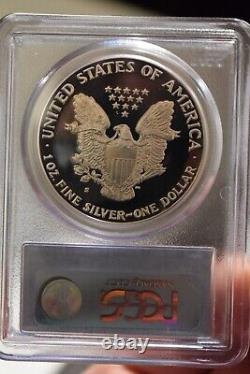 1990 S American Silver Eagle Proof PCGS PR70 DCAM
