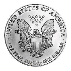 1991 $1 American Silver Eagle MS69 PCGS