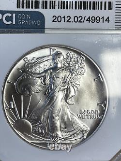 1991 $1 American Silver Eagle PCI Slabbed