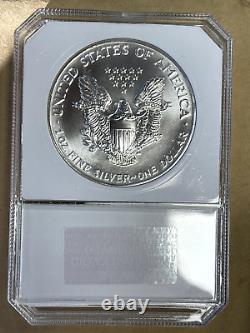 1991 $1 American Silver Eagle PCI Slabbed