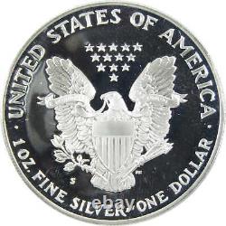 1991 S American Eagle Dollar 1 oz. 999 Silver Proof OGP SKUCPC7879