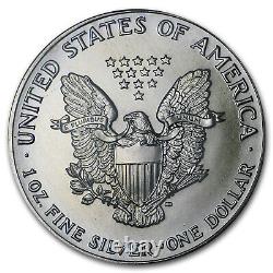 1991 Silver American Eagle Gem Unc PCGS (World Trade Center) SKU #55069