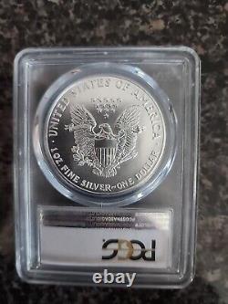 1992 $1 American Silver Eagle PCGS MS 69 Uncirculated UNC BU