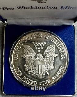 1992 American Silver Eagle 12 Toz..999 Silver Proof The Washington Mint