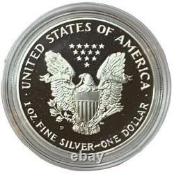 1993 1 oz Proof Silver Eagle with OGP & COA ACTUAL COIN