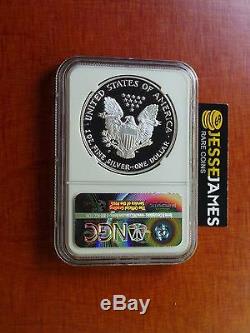 1993 P Proof Silver Eagle Ngc Pf69 Ultra Cameo Rare Mercanti Signed
