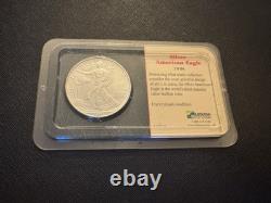 1994 And 2002 Silver American Eagle Uncirculated 1 Oz Coin By Littleton