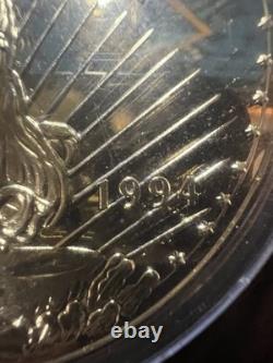 1994 Giant Eagle Half Pound Eagle 8 OZ of. 999 Silver