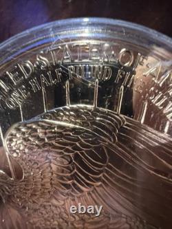 1994 Giant Eagle Half Pound Eagle 8 OZ of. 999 Silver