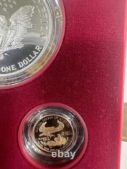 1995 American Eagle 10th Anniversary Set Proof Bullion Coins