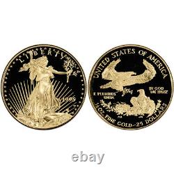 1995-W American Eagle 10th Anniversary Gold & Silver Proof Set