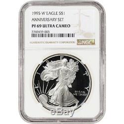 1995-W American Silver Eagle Proof NGC PF69 UCAM