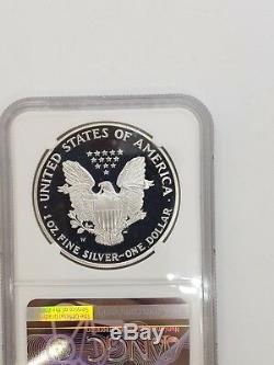 1995-W Proof Silver American Eagle Anniversary Set NGC PF 66 ULTRA CAMEO