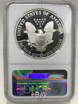 1995-W Proof Silver American Eagle PF-70 Ultra Cameo ANNIVERSAR SET NGC Key date